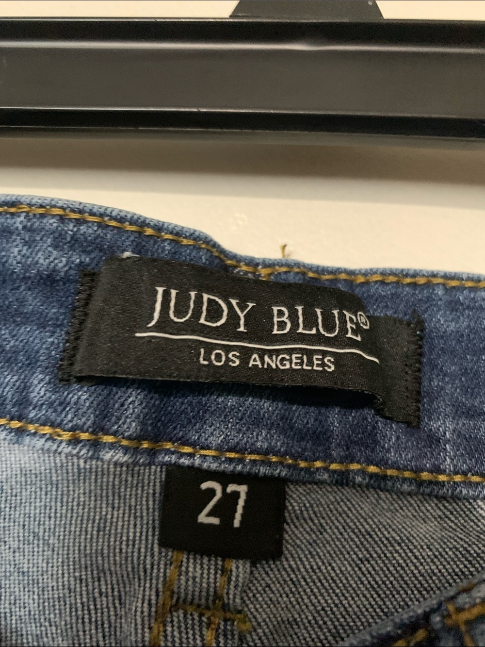 Judy Blue Medium Wash Ripped Skinny Jeans - Picture 5 of 7